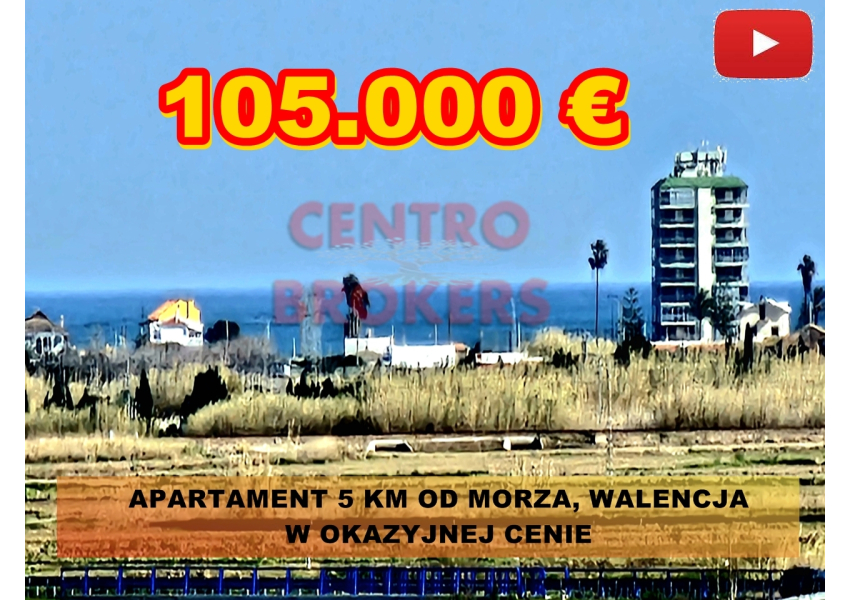 Widny apartament w okazyjnej cenie 5km od morza w Cullera